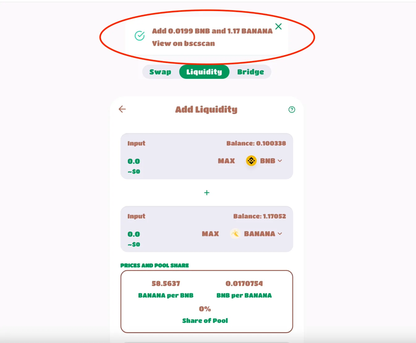 【DeFi】ApeSwap（エイプスワップ）とは？始め方・ゴールデンバナナ（GNANA）・IAO参加方法など徹底解説【仮想通貨】の説明画像