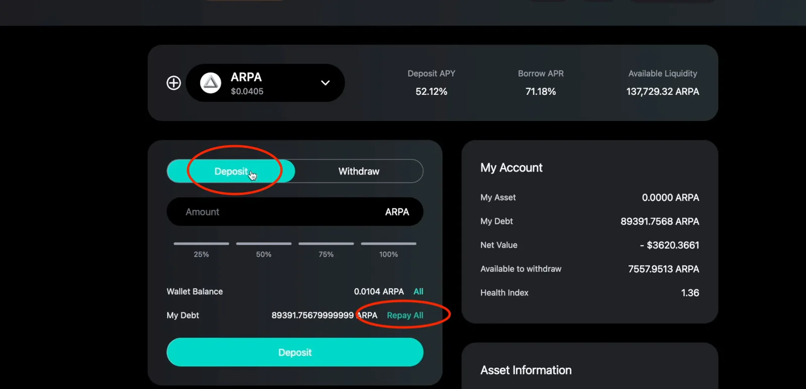 【BSC/ETH】レンディングプロトコルFortubeの特徴・使い方を解説【DeFi】の説明画像