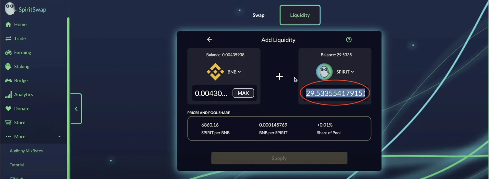 【DeFi】直コンでLPを作成する方法を徹底解説します。Solidityの勉強にもなるかも【仮想通貨】の説明画像