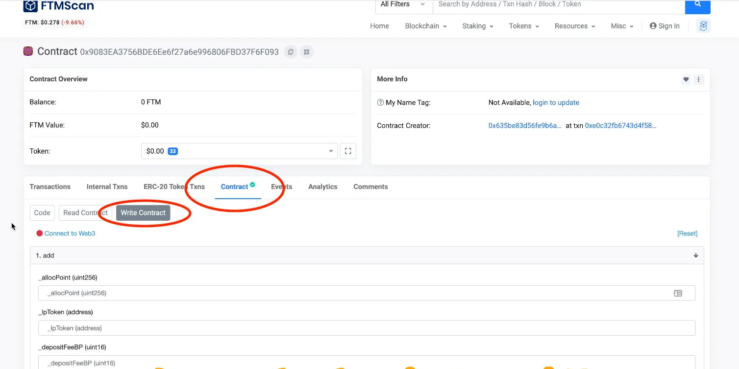 【DeFi】ShadowSwapのラグプルを回避できるスキル！今や知ってて当然の直コンを再度解説します。の説明画像