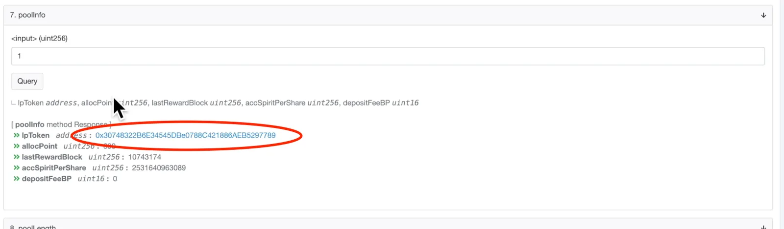 【DeFi】プールID（_pid）を素早く見つける方法を解説します。emergencyWithdraw用にどうぞ【直コン】の説明画像