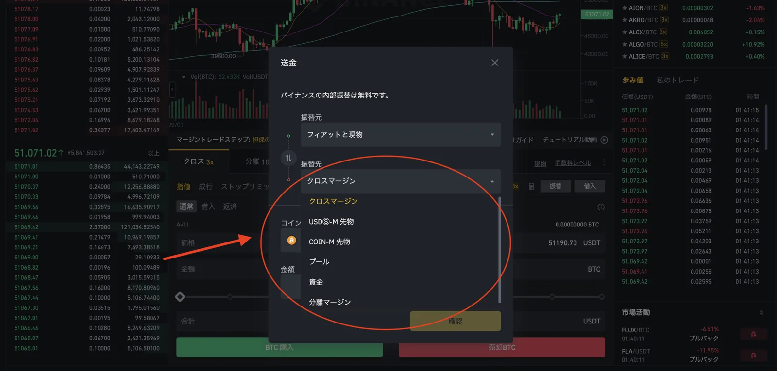 【仮想通貨】BINANCE(バイナンス)の「空売り」の仕組み・やり方をわかりやすく解説！(空売りとは？/ショート/マージントレード)の説明画像